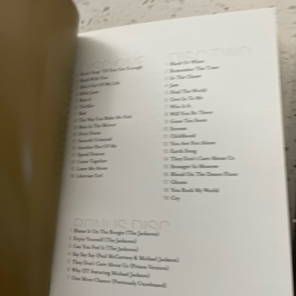 Michael Jacson’s vision 3 disc - Picture 11 of 13